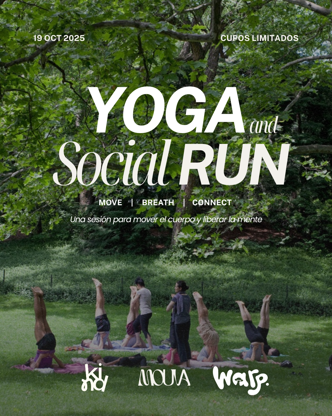 Yoga + Social Run | MOUVA x Kind