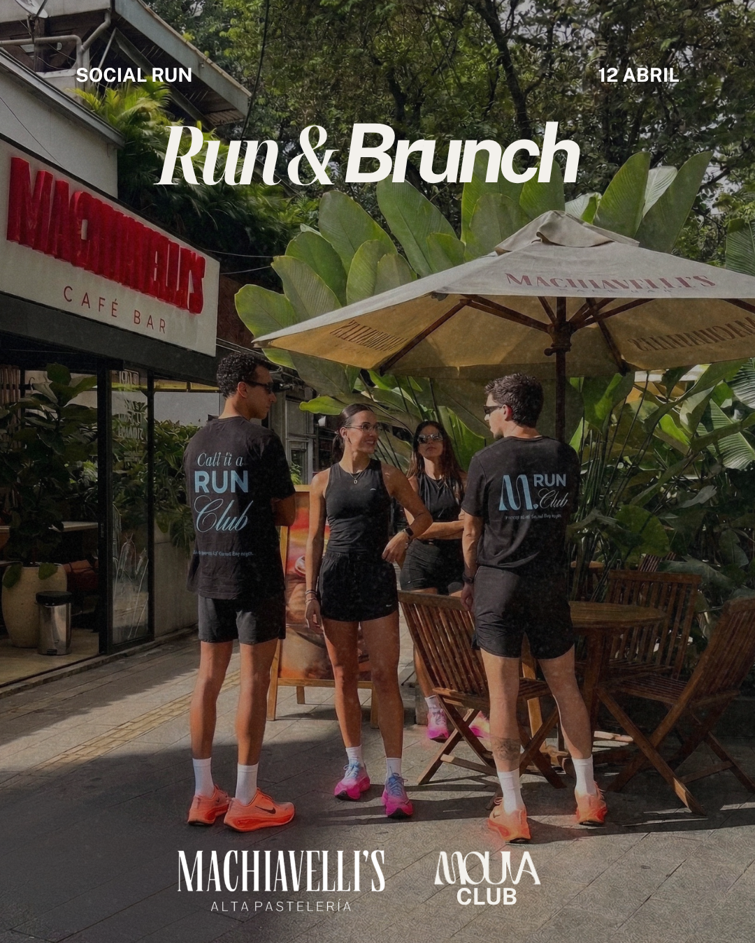 RUN & BRUNCH X MACHIAVELLI'S