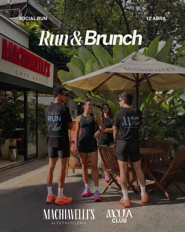 RUN & BRUNCH X MACHIAVELLI'S